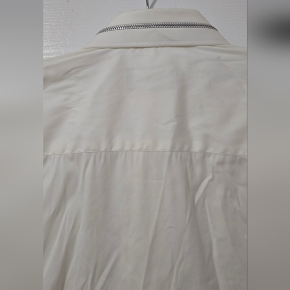 Emporio Armani Crisp White Dress Shirt SIZE M. NWT Has Authentification Card - Picture 9 of 12